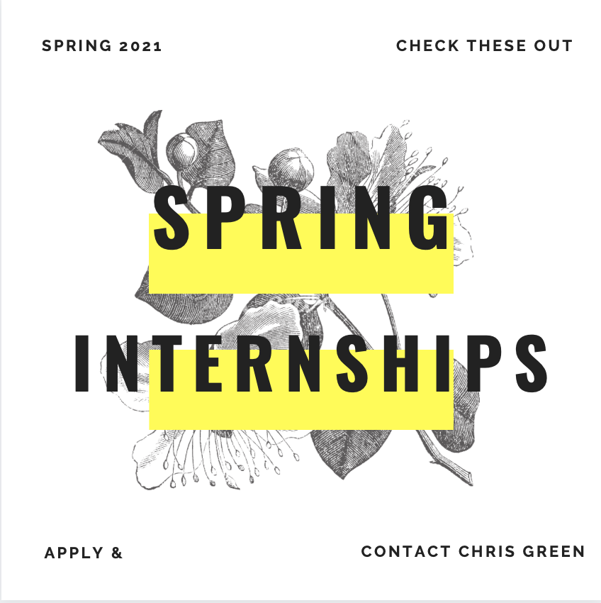 Spring Internship Opportunities Ex Libris